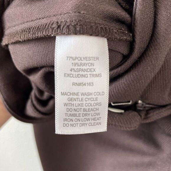 Marc New York Brown Slack Pants Size 10 EUC - Picture 6 of 6